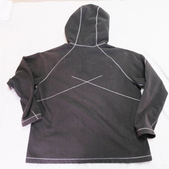 REI Mens Jacket L Trailsmith Fleece Full Zip Black Polartec Adventure Outdoors - Picture 4 of 11